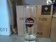 lot de 6 verres clan campbell neuf avec leur boite