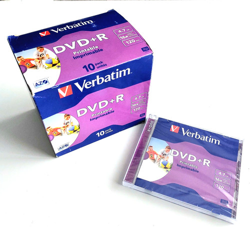 Verbatim dvd 16x - verbatim, 4.7