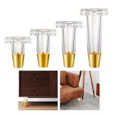 pied meuble en acrylique pour