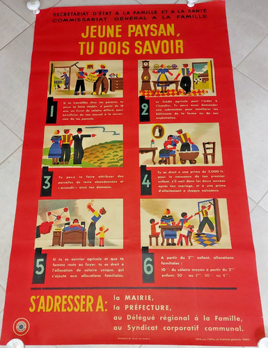 Affiche ancienne originale - originale,