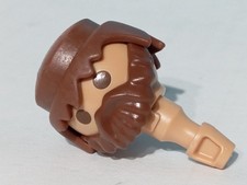PLAYMOBIL TÊTE BARBE PERRUQUE