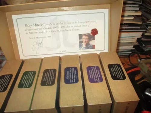 Coffret digipack eddy - 30, cd