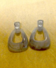 Square Marbled Plastic Purple