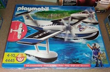 PLAYMOBIL 4445 - Policiers et hydravion - NEUF