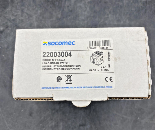 Socomec interrupteur - socomec,