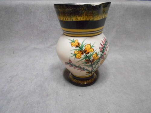 Pichet ancien floral - floral, en