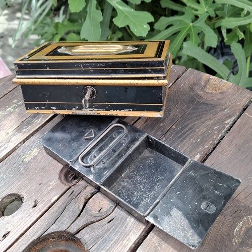 Ancien coffret coffre fort - coffret, coffre-fort