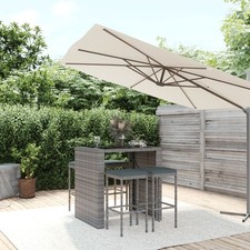 Ensemble bar jardin avec - de,