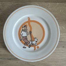 Assiette Hergé Tintin Les