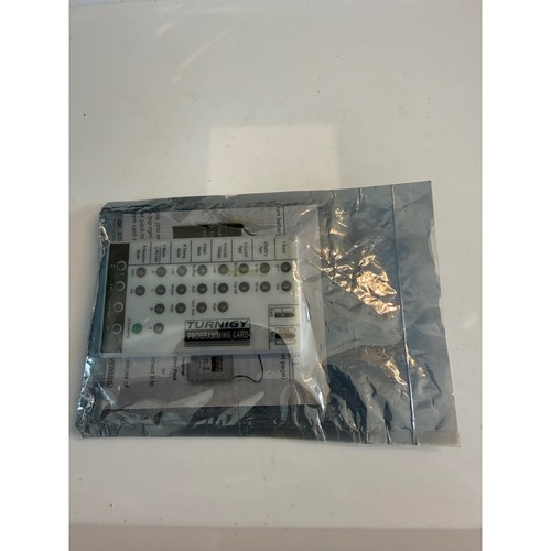 Turnigy programming card for - programming,