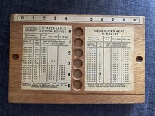 Watchmaker KWM Clock Movement Bushing Tool Bush Kit Set Germany