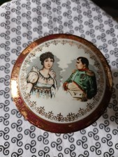 Napoléon & Joséphine boîte bonbonnière  en porcelaine