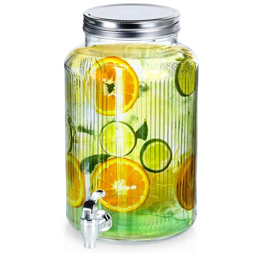 Bocal verre avec robinet - bocal,