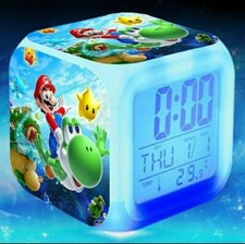 Horloge led super - mario, bros