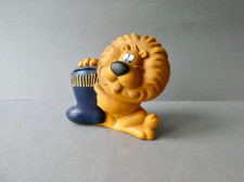tirelire publicitaire, le lion mascotte du Crédit Lyonnais, Clodrey années 80