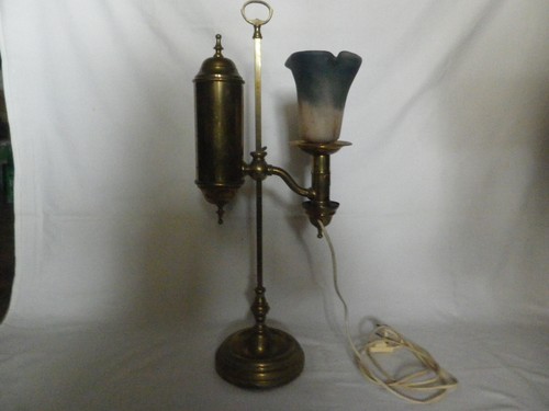 Lampe art déco laiton bronze - déco,