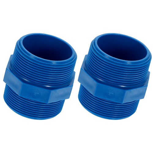 Pièces mamelon fileté pvc - 2,