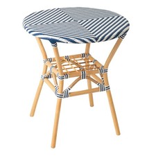 Table à Manger en Rotin "Geo"