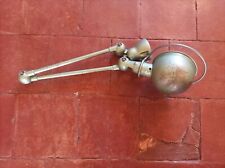 JIELDE 2 BRAS ANCIENNE LAMPE ATELIER INDUSTRIEL USINE ARTICULEE APPLIQUE VINTAGE