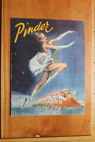 Programme cirque pinder 1954 - programme,