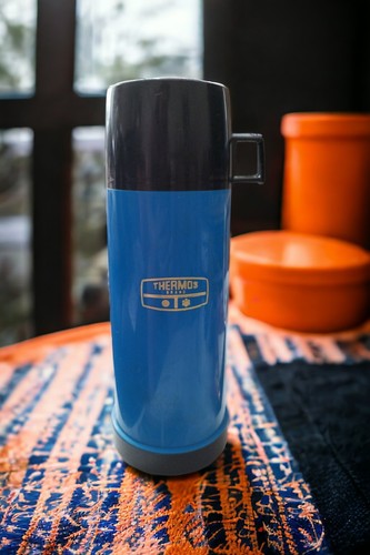 Ancien thermos brand bleu - thermos,