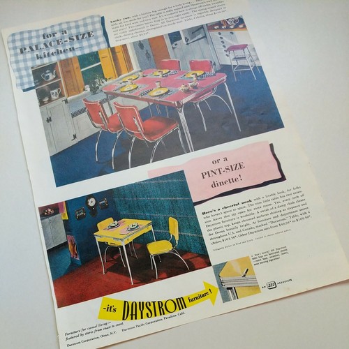 Vintage daystrom dinette set - dinette,