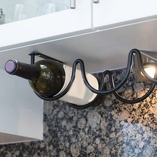 Porte-bouteille de vin mural