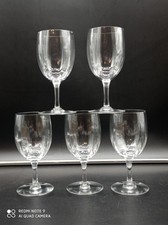 5 verres à  eau en Cristal de