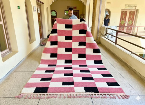 Tapis laine berbère - en,