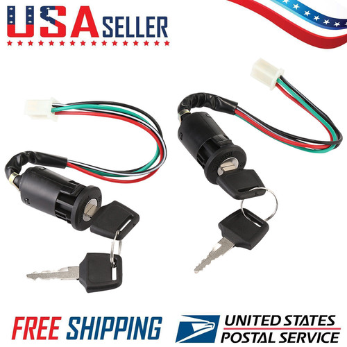 2pcs ignition key switch - ignition,
