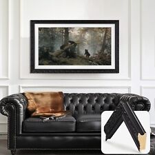 Cadre noir décoré pour