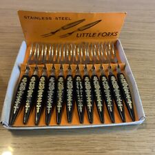 Lot De 12 Fourchettes À Escargots Vintage Refga2s