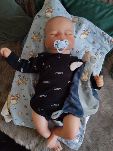 Bébé reborn endormi - endormi, tom