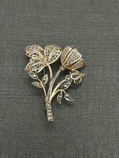 Ancienne Broche En Argent