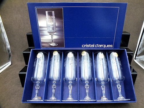 Cristal arques 6 flutes a - flutes,