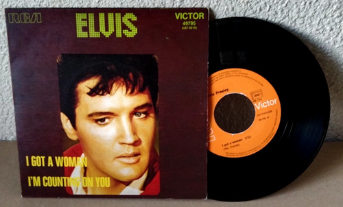 45t elvis presley i got - 45t, "i
