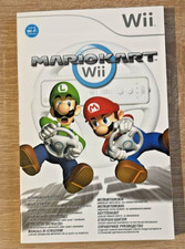notice Coffret Collector Jeu Nintendo Wii Mario Kart volant cneuf