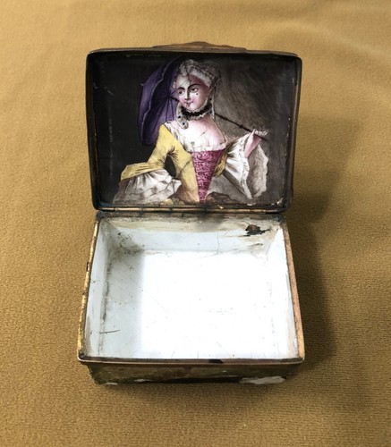 Ancienne boite cuivre - en,