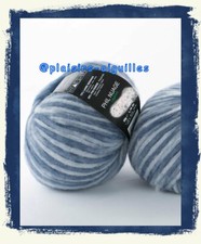5 pelotes de laine PHIL NUAGE DENIM neuves