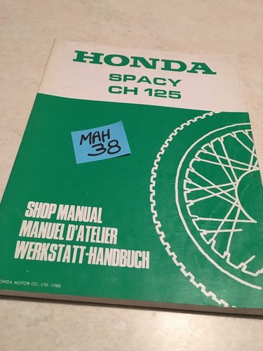 Honda spacy ch125 - ch125, ch