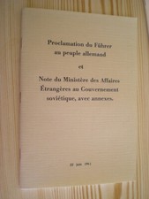 Führer, sa proclamation au
