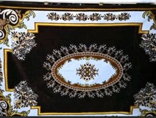 Super Grand Marron Tapis