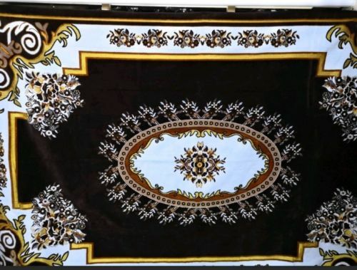Super grand marron tapis - super,
