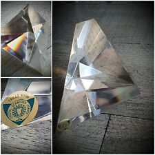 Très belle sculpture /presse papier en cristal taillé signé SCHAEFFER FRANCE