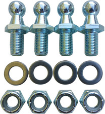 (4 Pack) 10Mm Ball Studs with