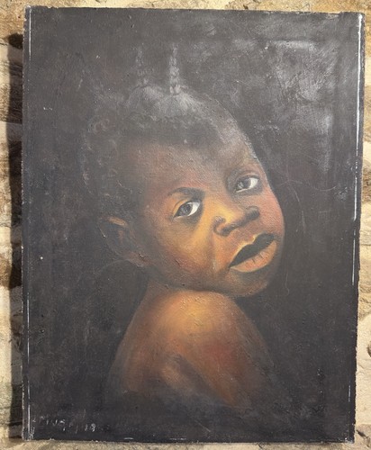 Huile toile signée - /,
