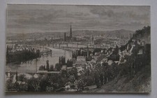 GRAVURE  1886 ROUEN