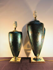 Deux lampes en céramique par