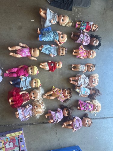 Baby alive dolls used - baby,