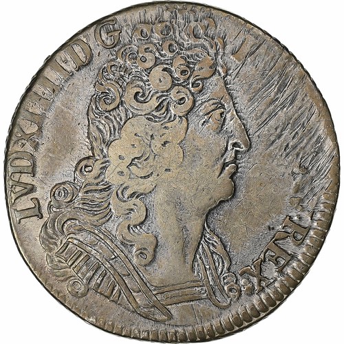 France louis xiv 4 - xiv,, ecu
